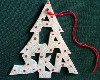 Alaska ornament, tree shaped