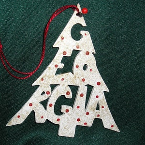 Georgia ornament, tree shaped image 4