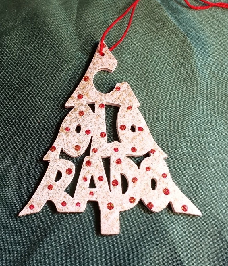 Colorado ornament, tree shaped image 1