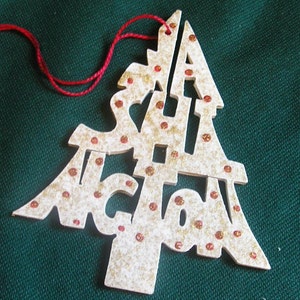 Washington ornament, tree shaped, handcrafted, Christmas ornament image 3