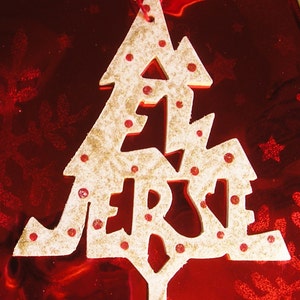 New Jersey ornament, tree shaped image 3