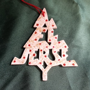 New Jersey ornament, tree shaped image 1