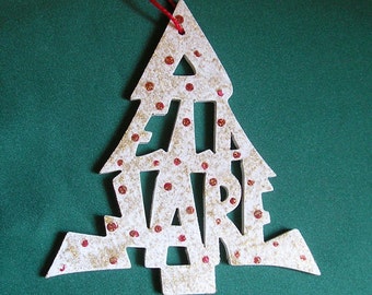 Delaware ornament, tree shaped