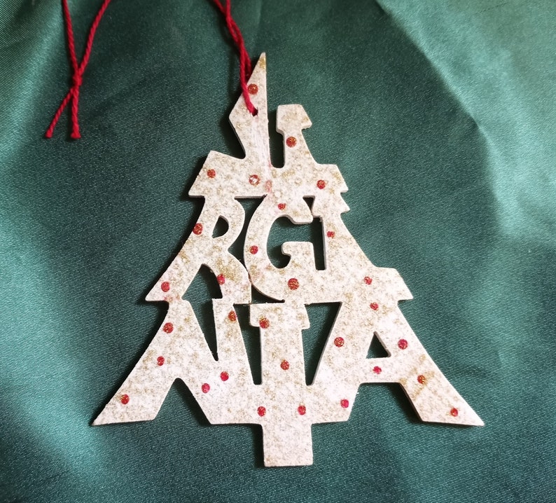 Virginia ornament, tree shaped image 1