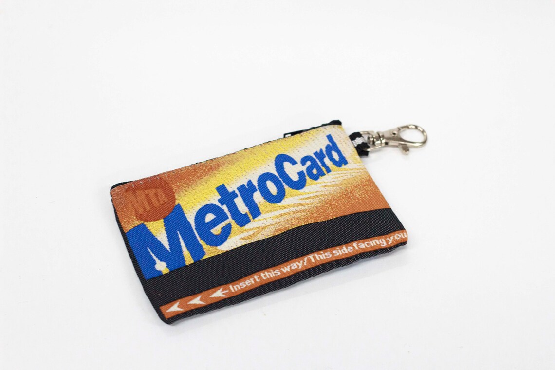 Metro card design New York subway metro train design wallet Etsy