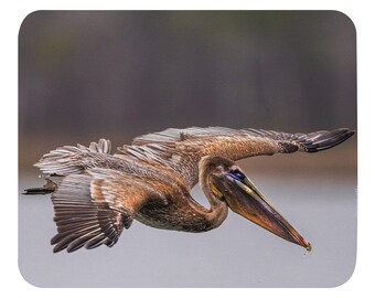 Brown Pelican Mouse Pad