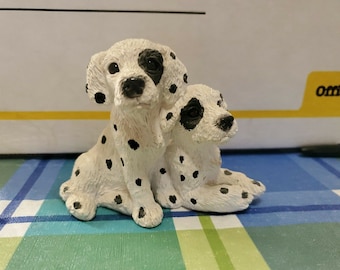 STONE CRITTERS 犬置物セット Vintage Stone Critters Dog and Other Dog Figurines. - Etsy