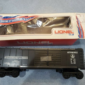 VTG Lionel 9210 Baltimore Ohio Box Train Car With Box