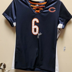 NFL Chicago Bears Team Apparel Studded Women’s Large Jersey 6  ms51