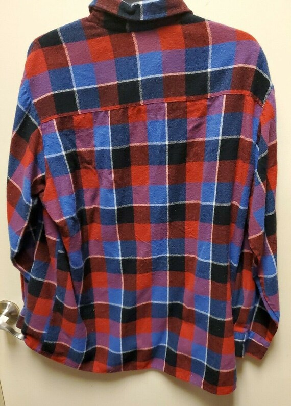 Vintage Sutter And  Grant Plaid Flannel Lined Lon… - image 4
