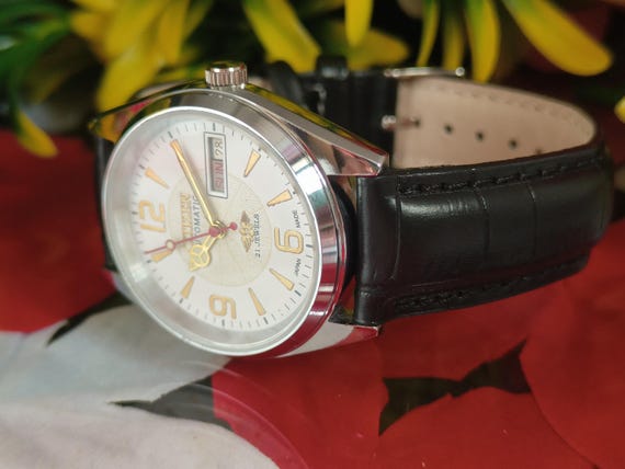 Automatic Vintage Citizen 21 Jewels Day-Date Men's Wrist Watch View 6