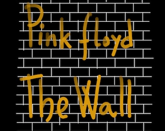 Pink Floyd The Wall Shirt, Classic Rock Band Tee, Vintage Music Apparel, Retro Rocker Gift, Alternative Graphic Tee