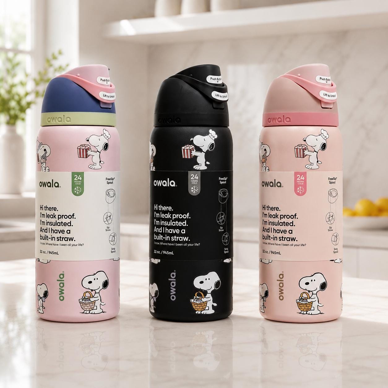 Owala water bottle snoopy - Etsy 日本