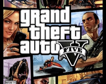 Grand Theft Auto V (GTA V) pour PC | Jeu d'action et d'aventure en monde ouvert | Téléchargement numérique | Compatible avec Windows