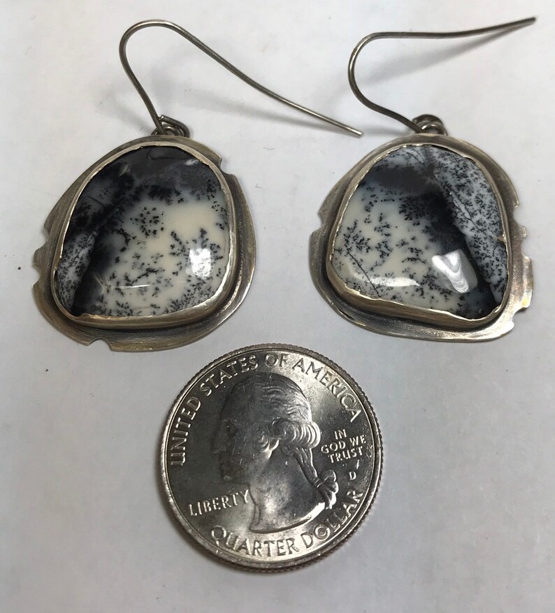 Dendrite Opal Earrings image 6