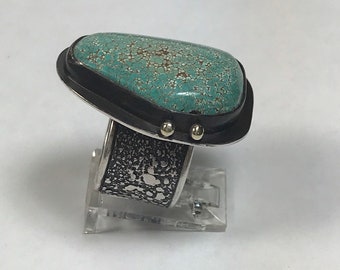 Turquoise statement ring