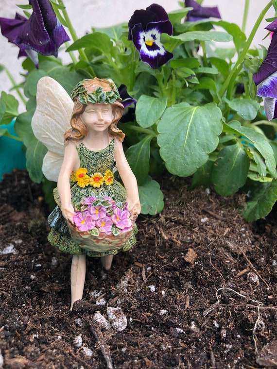 Fairy For Miniature Garden Miniatures Fairy Figurine Etsy