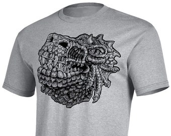 Dragon - Woodblock Printed T-Shirt