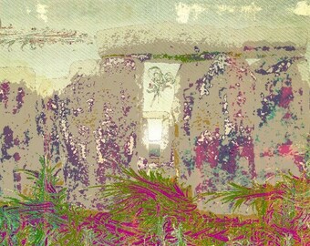 Midsummer at Stonehenge Print