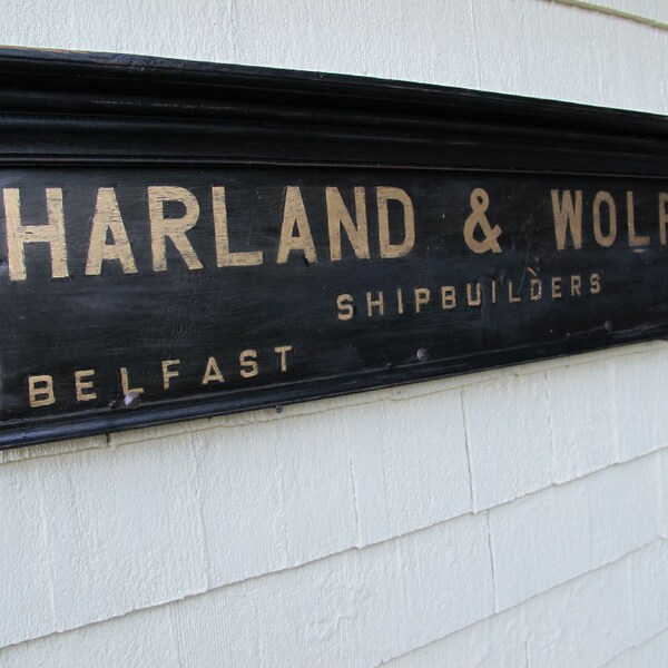 Custom Order for A. Moore, Harland & Wolff "Titanic"  shipbuilders coat rack