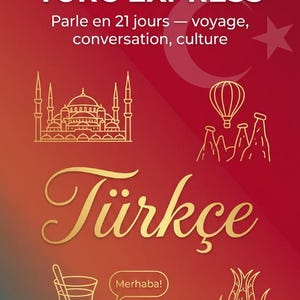 Learn Turkish Quickly | Conversation Guide PDF | Turkish Express Ebook: Vocabulary, Phrases and Pronunciation | Türkiye Travel