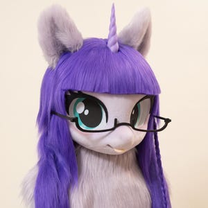 Fursuit-glasögonbåge, 3D-printade överdimensionerade cosplay-glasögon för Kigurumi och Furry Con, stora masktillbehör, ca 25 cm breda