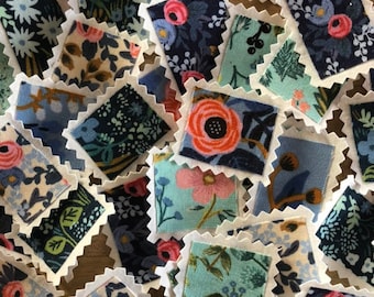 Rifle Paper Company fabric stamps