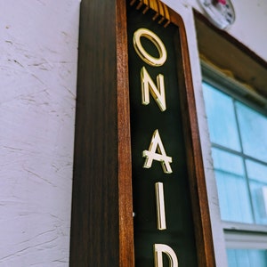 ON AIR 18&quot; Art Deco Vertical Studio Warning Sign