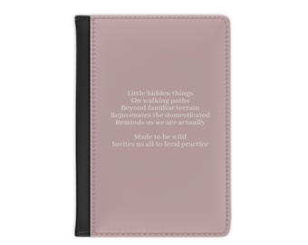 Be Feral Passport Holder