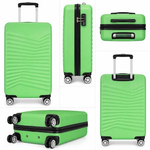 Underseat Ryanair Cabin Suitcase 40 x 25 x 20 cm with Detachable Wheels – 1642