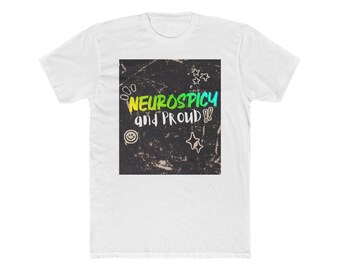 Neurospicy And Proud Shirt | Neurodivergent Pride Tee | ADHD Autism Gift | Bold ND Shirt