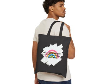 Autism Parent Tote Bag | Learning Listening Advocating Bag | Neurodiversity Acceptance Gift