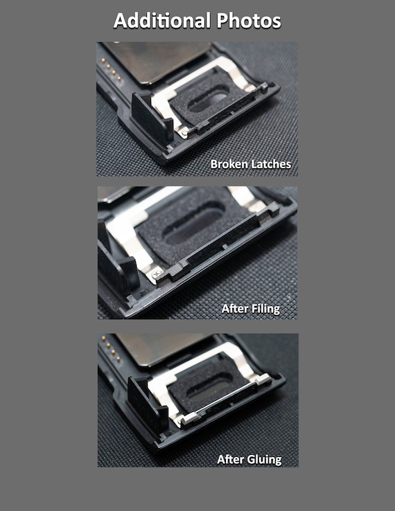 Nikon F100 Back Film Door Broken Latch Metal Repair Kit