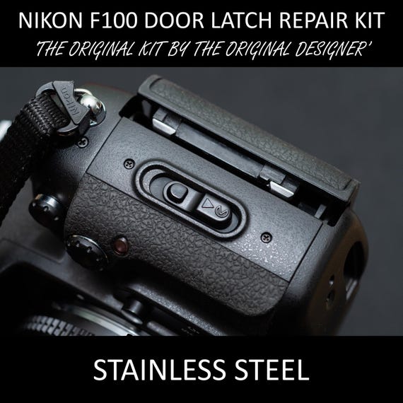 Nikon F100 Back Film Door Broken Latch Metal Repair Kit