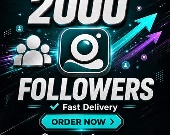 Guida alla crescita su Instagram, ottieni 2000 follower, potenzia la tua strategia di promozione sui social.