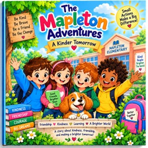 The Mapleton Adventures Storybook | Kids Kindness Story | A4 Printable PDF | Classroom Read Aloud