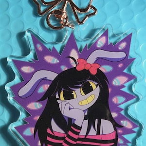 Llavero acrílico TransFem Jax y Pre-Abstracción Jax
