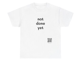 Unisex-T-Shirt aus schwerer Baumwolle