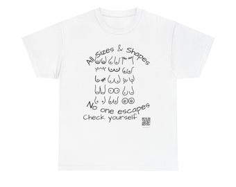 Unisex-T-Shirt aus schwerer Baumwolle