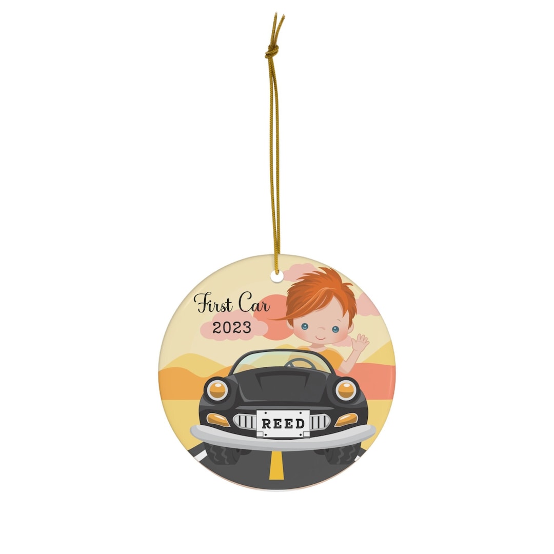 New Car Christmas Ornament 