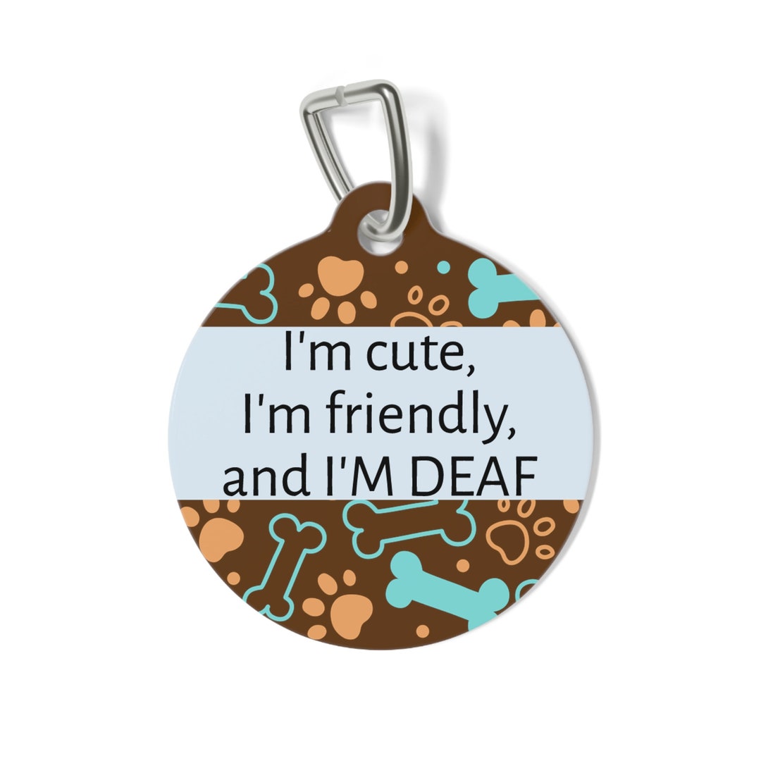 Deaf Dog Tag: 