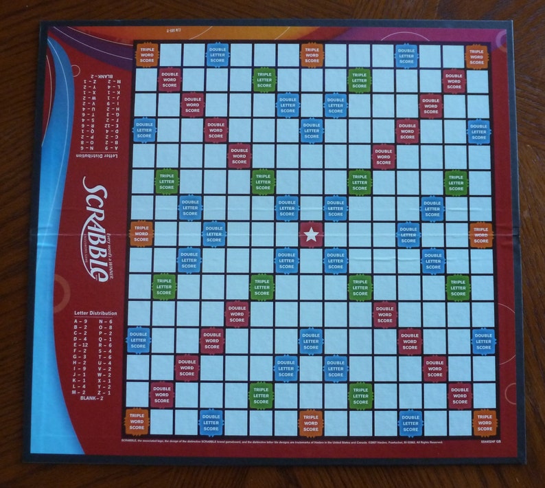 Personalized Scrabble Board Made to Order Family Names or Etsy