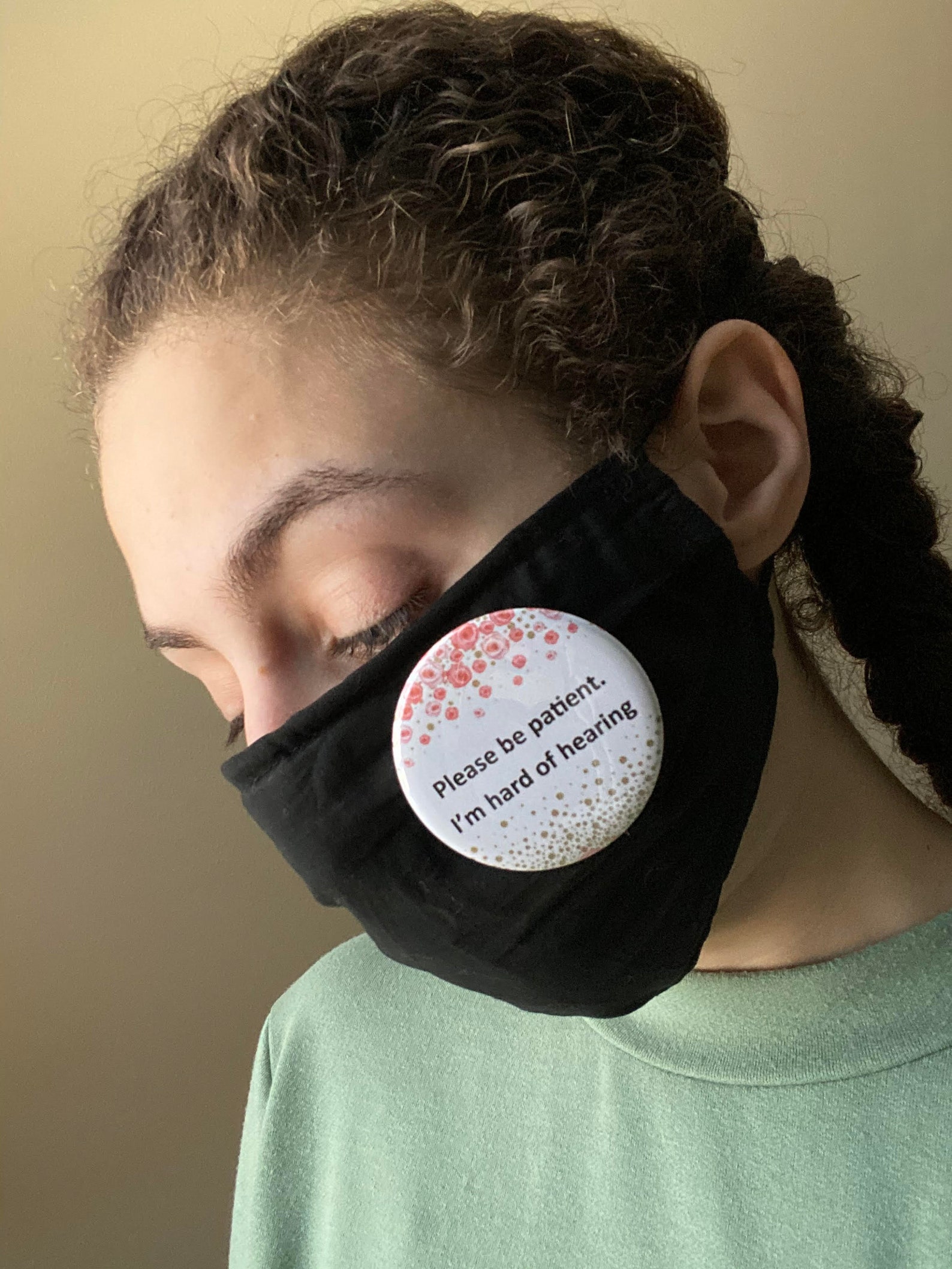 Asl Pin I'm Learning ASL Button With Name Personalized - Etsy