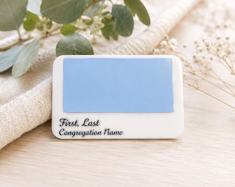 Crachá magnético personalizado para convenções
