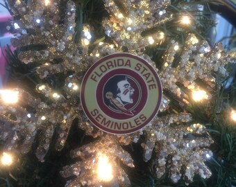 Florida State Snowflake Ornament Florida State Snowflake Ornament