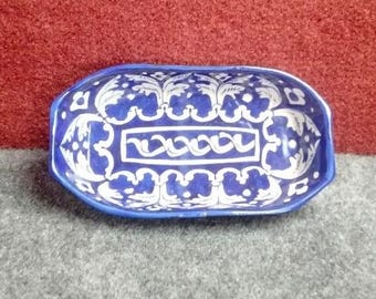 Hand Painted Indus Heritage Food Platter Small
