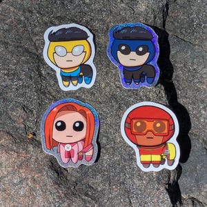 Invincible Little Guys Autism Creatures Mini Sticker Pack