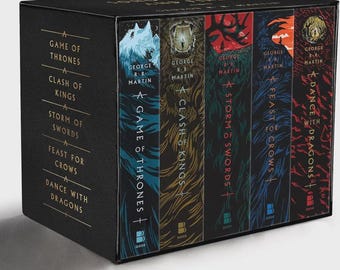George R. R. Martin A Song of Ice and Fire Boxed Set | complete Collection | 5-Book Series