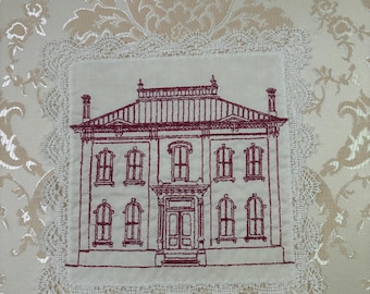 Victorian Manor Lace Handkerchief