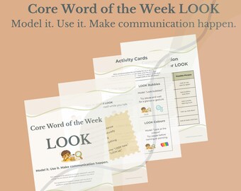 Core Word of the Week LOOK